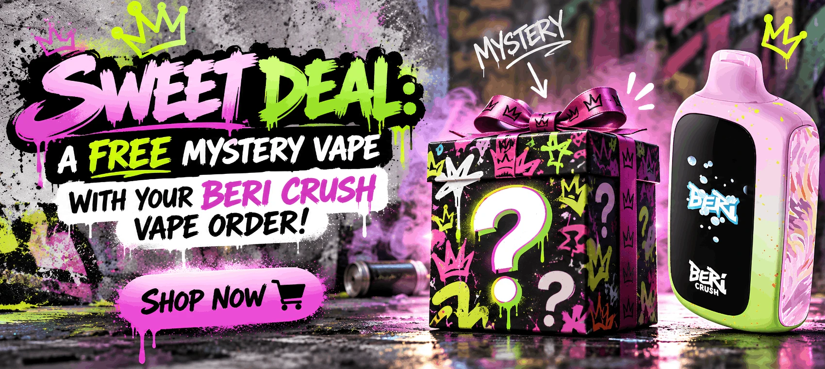 Free Mystery Vape on Every Order