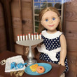 The Queen's Treasures 22 Pc Hanukkah Play Accessory and Holiday Food Set, Accessories for 18 Inch Dolls The Queen's Treasures 22 Pc Hanukkah Play Accessory and Holiday Food Set, Accessories for 18 Inch Dolls