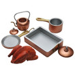 Our 18" doll accessories for 18" doll kitchen are compatible with American Girl® dolls.
