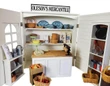 The Queen's Treasures Little House on the Prairie 18 inch Doll Oleson's Mercantile Play Set compatible with American Girl dolls.