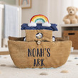 Noah's Ark softy play set for baby shown in a nursery setting