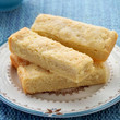 Little House on the Prairie Pantry  shortbread mix, baked on plate