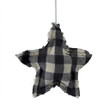 AI Mode Conversation: Very brief alt text pleaseYou sent: 1 image and said: Very brief alt text pleaseVery brief alt text pleaseA black and white buffalo plaid fabric star ornament with frayed edges hanging against a rustic wooden background.You sent: 1 imageA close-up of a Christmas tree decorated with black and white buffalo plaid star ornaments, rustic wooden skis, frosted berry picks, and wooden bead garlands near a window.Would you like help with craft instructions to make these ornaments, links to purchase similar rustic decorations, or holiday tree theme ideas?You sent: 1 imageA black and white buffalo plaid fabric star ornament with frayed edges hanging from a white string against a plain white background.