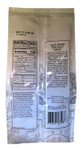 A back-of-pack view of a white East Shore Specialty Foods seasoned pretzels bag displaying its product information. The left column shows the Nutrition Facts panel detailing a 130-calorie serving size, followed by the Ingredients list highlighting enriched wheat flour and savory seasonings, with a clear allergy warning stating "CONTAINS: WHEAT" at the bottom. The right column features a brand heritage story block about East Shore Specialty Foods, their website, a "Product of U.S.A." stamp, and a barcode.