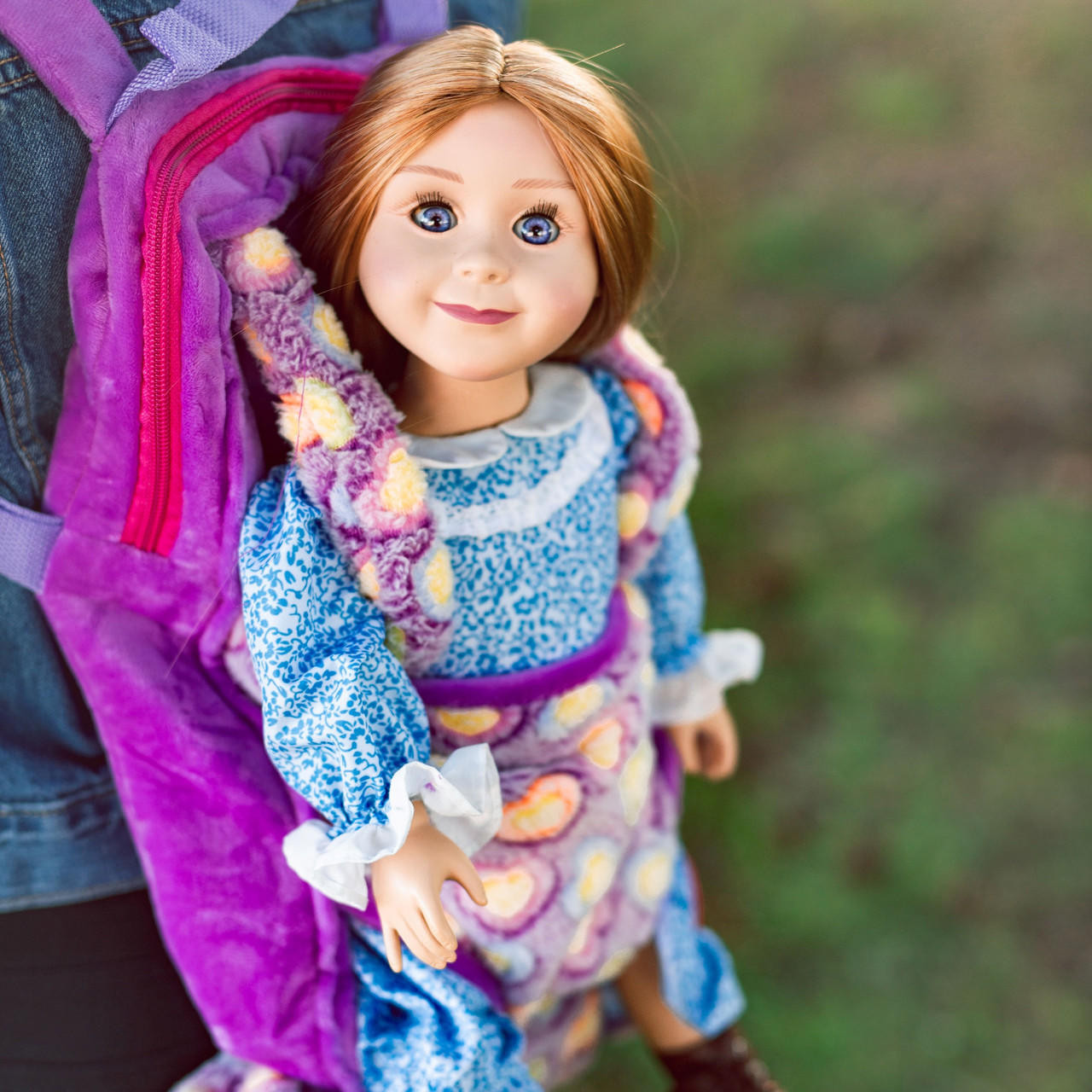 Backpack for 18 dolls like American Girl Dolls