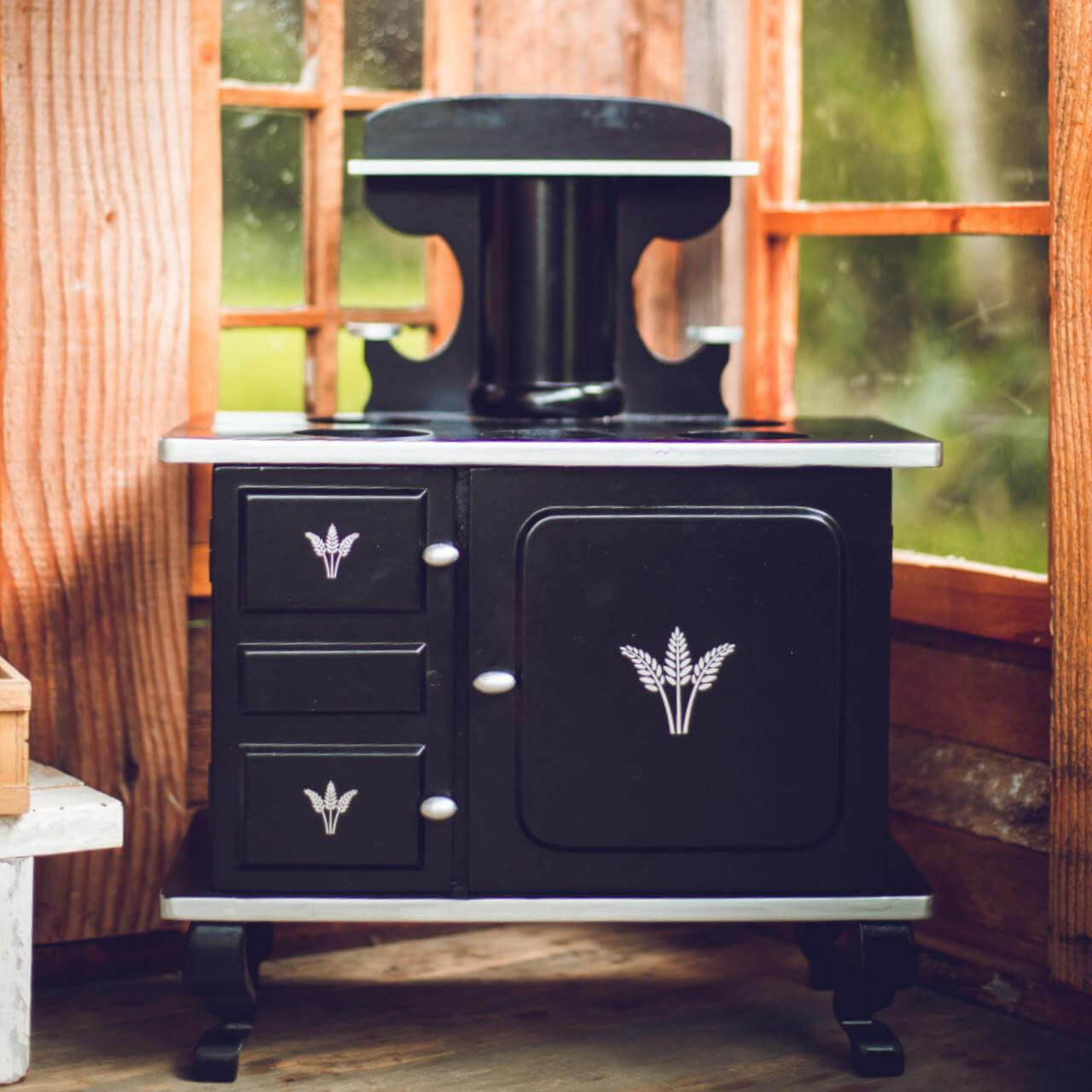 Little House Wood Cook Stove, Furniture for 18-Inch Dolls