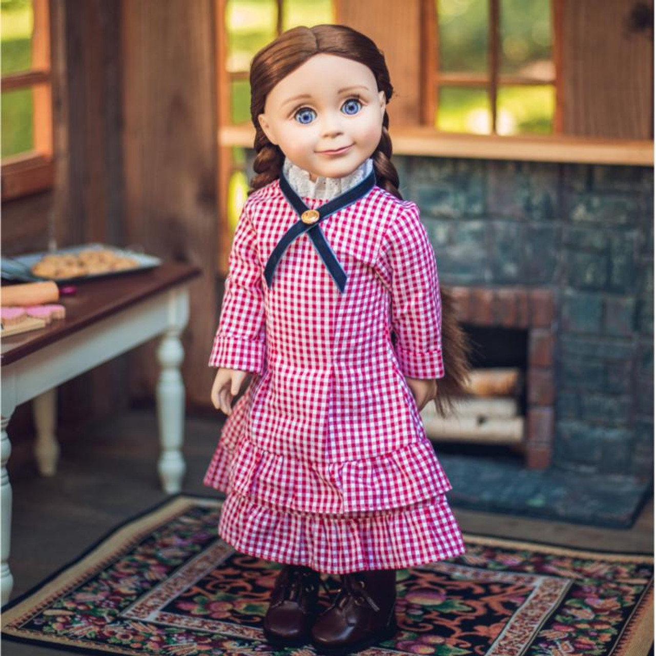 Keepers Dolly Duds 1850's Girls Dress 18 inch Doll Clothes PDF Pattern