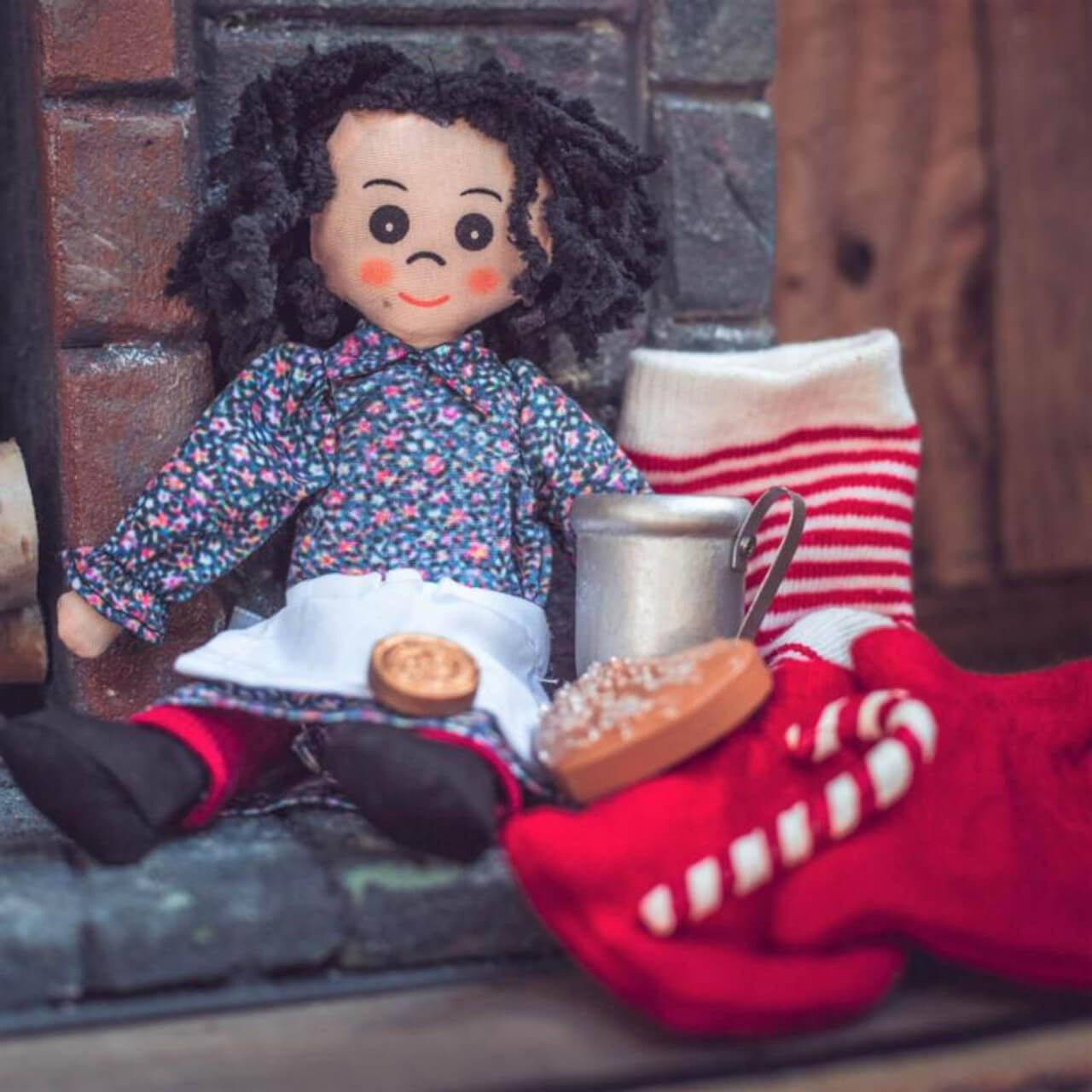 【まーちゃんさま】christmas doll ❀パティシエの女の子オーナメント 2006 Madame Alexander #11 - Christmas Tea Hallmark Ornament | The
