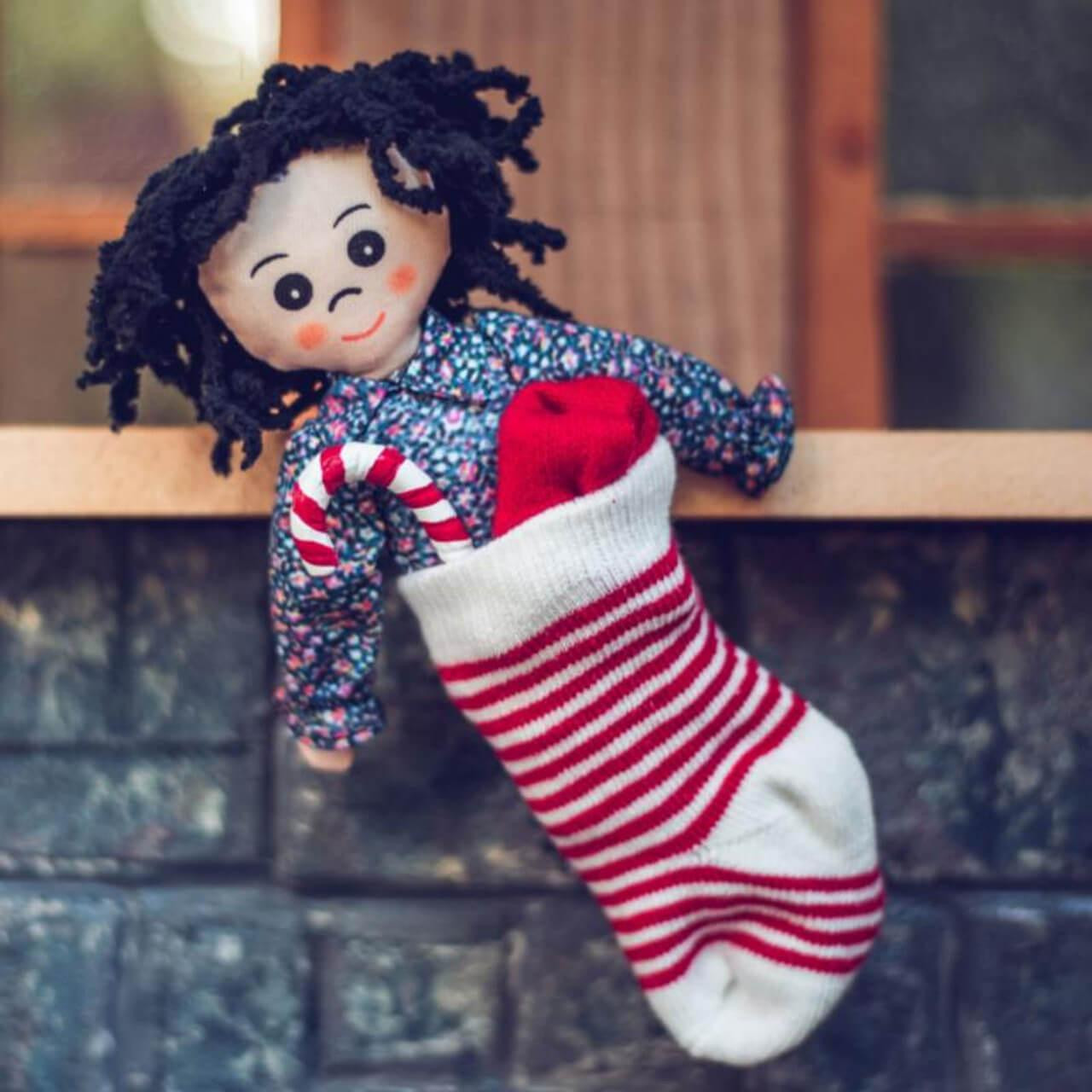 18 Inch Doll 8 Piece Christmas Accessory Set