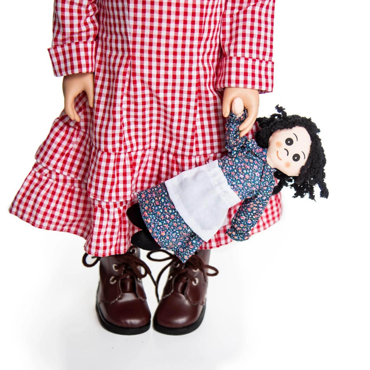 The Queen's Treasures Little House on The Prairie 18 In Doll 8 Piece Christmas Accessory Set