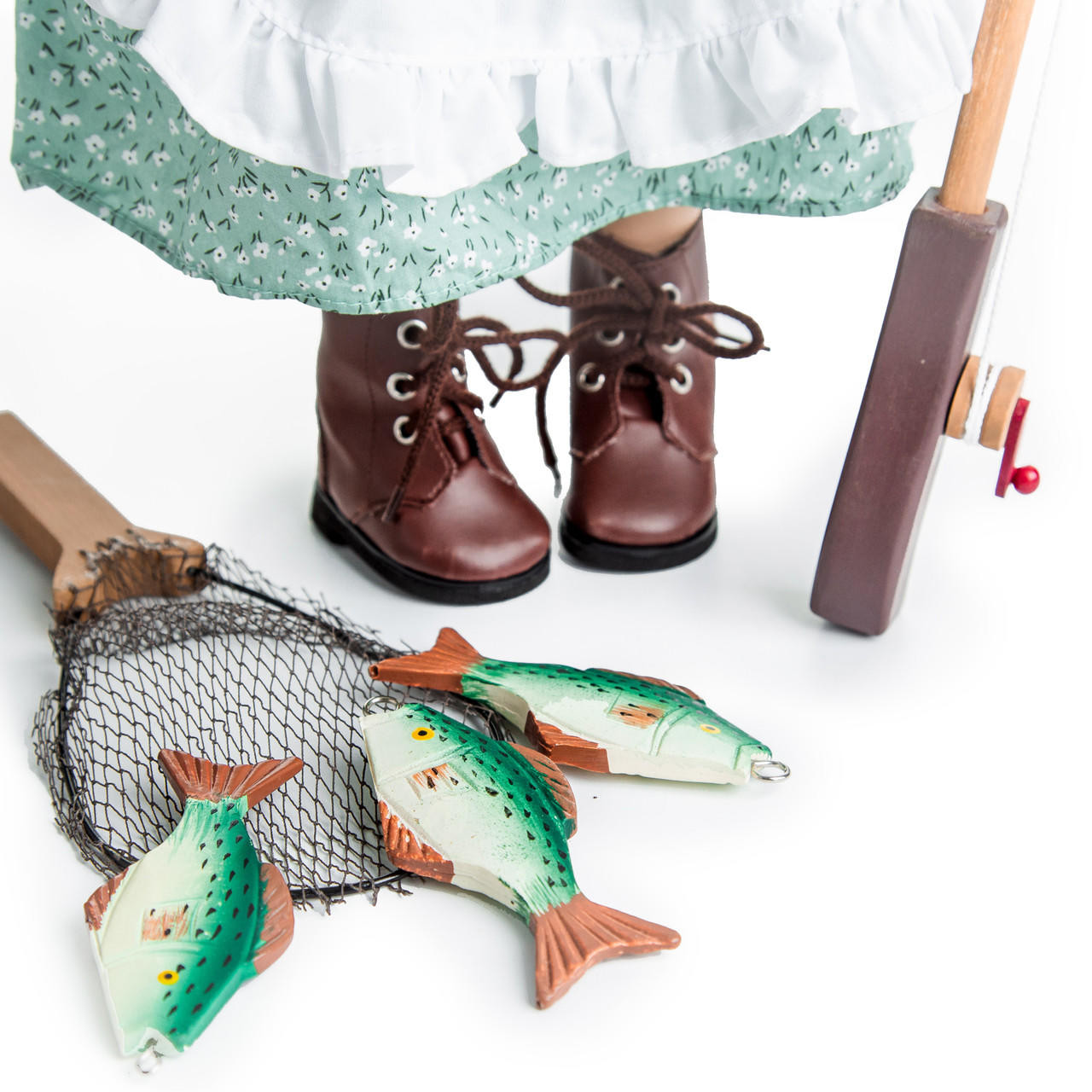 American Girl Fly Fishing Outfit and Fly Fishing Accessories Retired