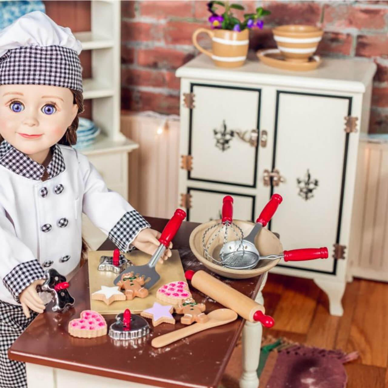 RETIRING! BUY NOW! 18 Inch Girl Dolls Furniture, Icebox