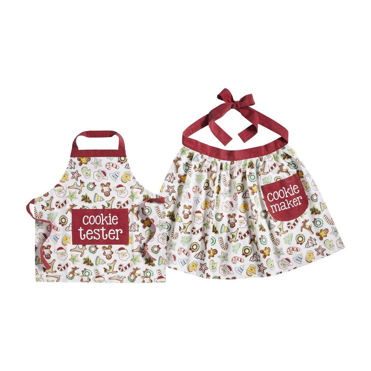 Mud Pie Mom's Kitchen Apron & Pot Holder Set