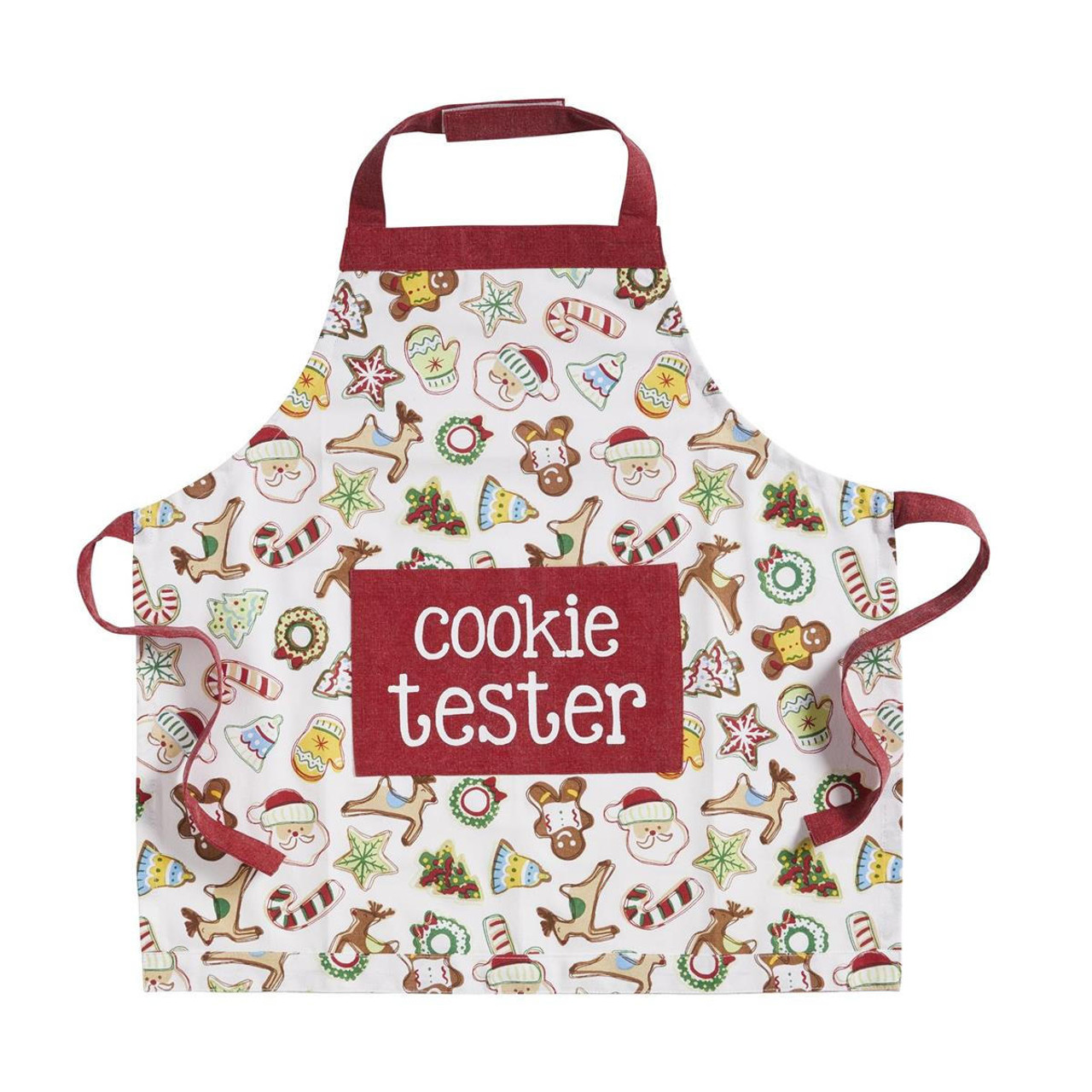 Mrs. Claus Matching Mother and Daughter Aprons