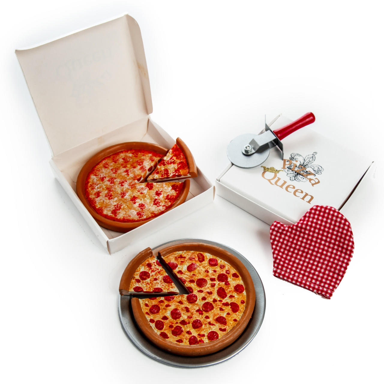Set de pâte à modeler pizzaiolo, fast-food ou glacier Playgo