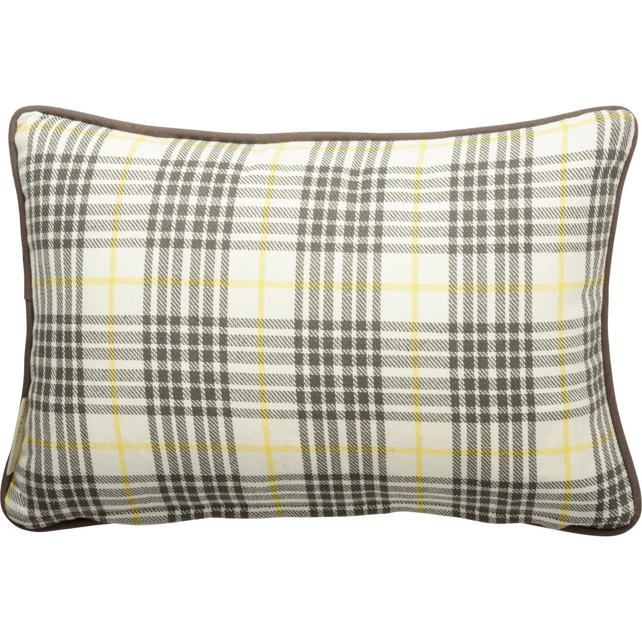 "You Got This" Plaid Embroidered Pillow