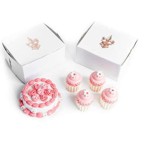 meditatie Verstoring engel Ultimate Cake Party Set! Mini Cupcakes and Pink Party Cake, Accessories for  18 Inch Dolls