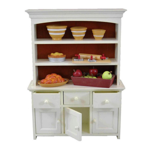 Farmhouse Hutch is the perfect furniture for 18 Inch Dolls to display your 18" doll food! Farmhouse Hutch is the perfect furniture for 18 Inch Dolls to display your 18" doll food!