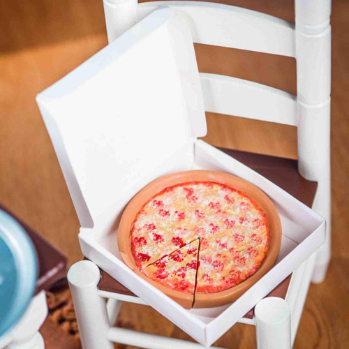 18 In Doll Pepperoni Pizza With Pizza Box - Unique Set