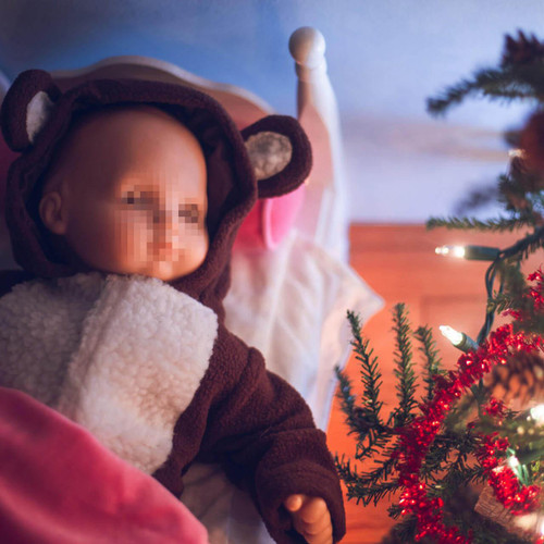 Bitty Bear Sleeper outfit helps 15" bitty baby dolls to bed. Bitty Bear Sleeper outfit helps 15" bitty baby dolls to bed.