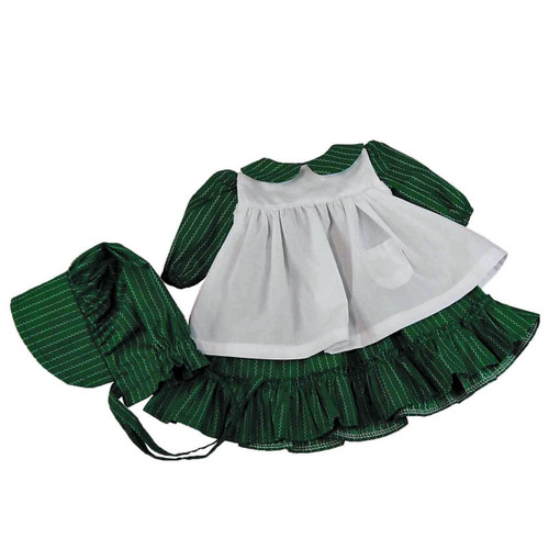The Queen's Treasures Little House On The Prairie Child's Apron & Prairie Bonnet with 3pc 18" Doll Clothes Outfit The Queen's Treasures Little House On The Prairie Child's Apron & Prairie Bonnet with 3pc 18" Doll Clothes Outfit