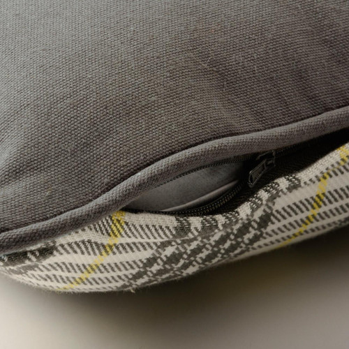 "You Got This" Plaid Embroidered Pillow