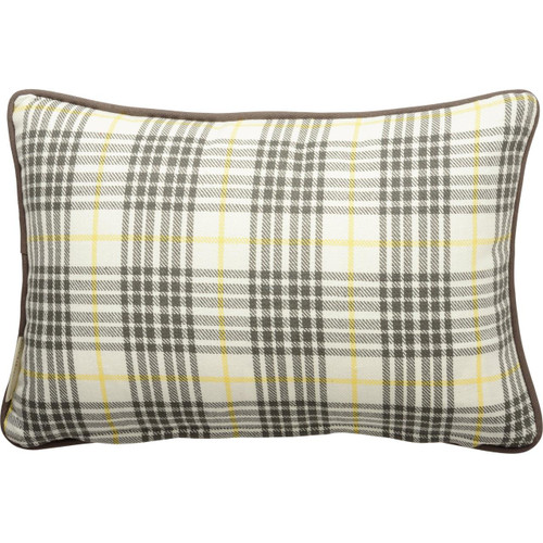 "You Got This" Plaid Embroidered Pillow