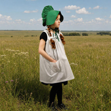 Child Size Little House Apron & Bonnet Set – Shop Now
