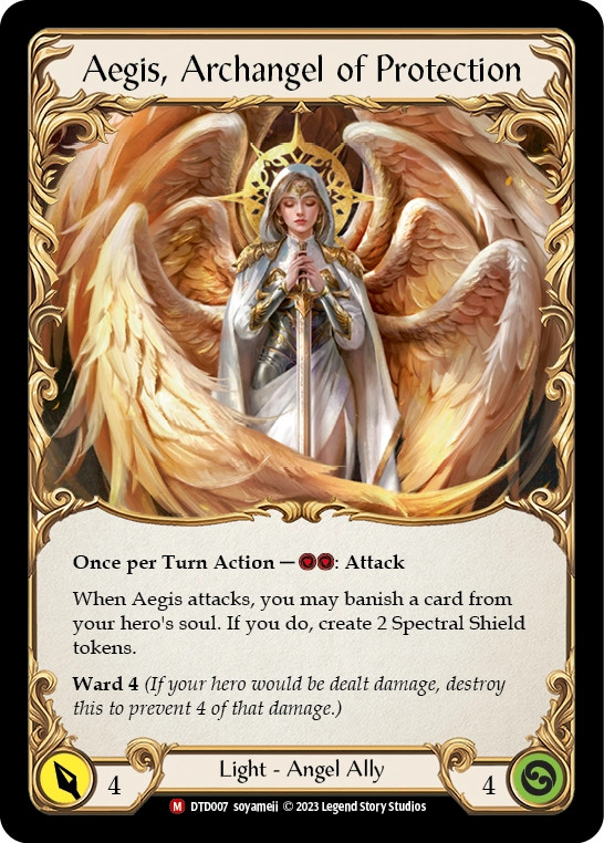 Figment of Protection // Aegis Archangel of Protection