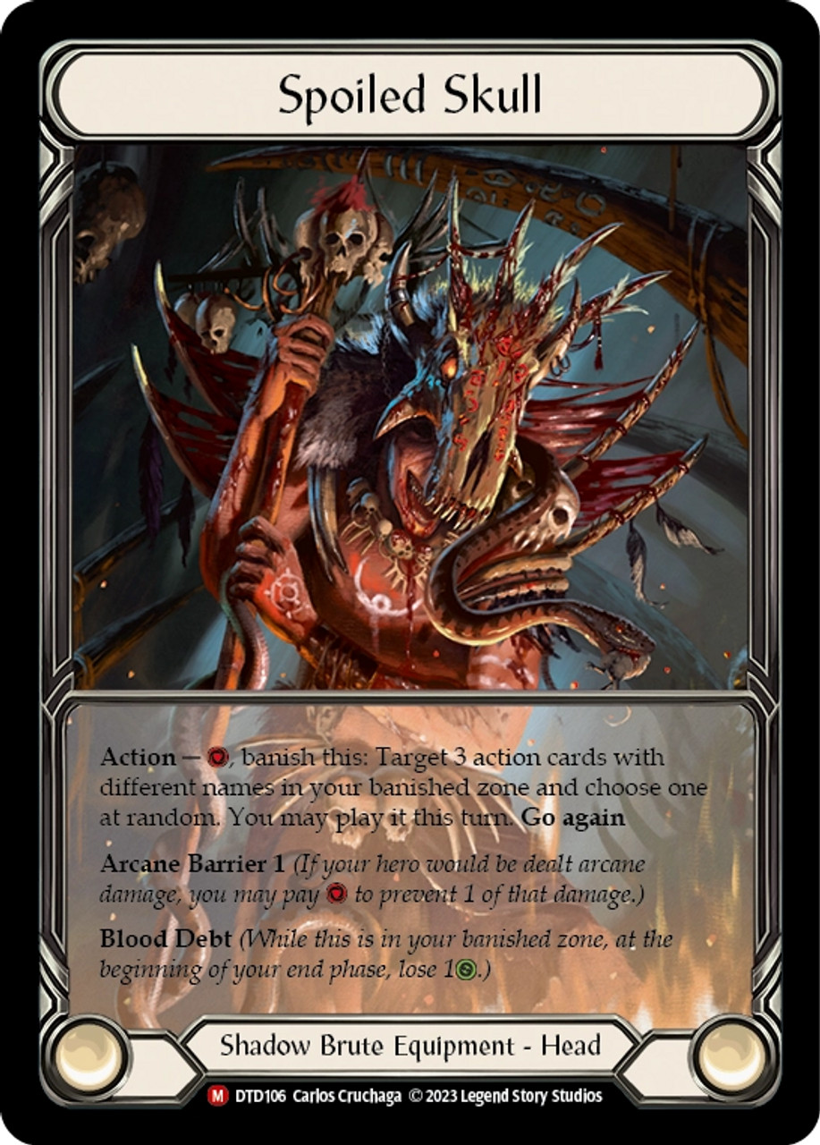 Spoiled Skull Extended Art