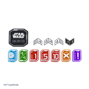 Star Wars: Unlimited Acrylic Tokens Star Wars: Unlimited Acrylic Tokens