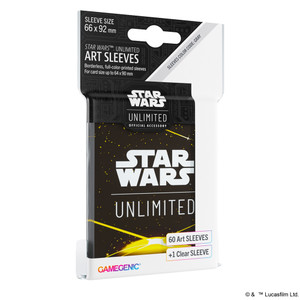 Star Wars: Unlimited Art Sleeves - Space Yellow Star Wars: Unlimited Art Sleeves - Space Yellow