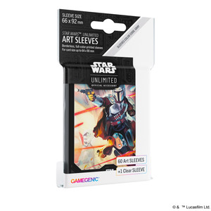 Star Wars: Unlimited Art Sleeves - The Mandalorian Star Wars: Unlimited Art Sleeves - The Mandalorian