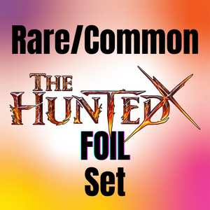 Rainbow Foil The Hunted Rare/Common Set 1x Rainbow Foil The Hunted Rare/Common Set 1x