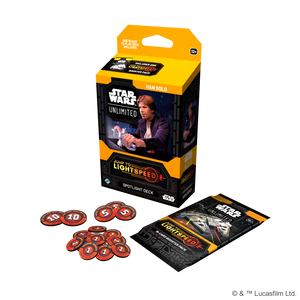 Han Solo Spotlight Deck - Jump to Lightspeed - Star Wars: Unlimited Han Solo Spotlight Deck - Jump to Lightspeed - Star Wars: Unlimited