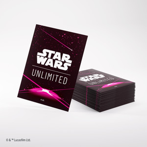 Star Wars: Unlimited Art Sleeves - Card Back Magenta Star Wars: Unlimited Art Sleeves - Card Back Magenta