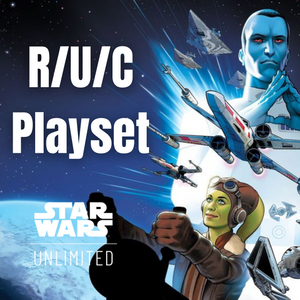 Rare/Uncommon/Common Play Set - Jump to Lightspeed - Star Wars: Unlimited Rare/Uncommon/Common Play Set - Jump to Lightspeed - Star Wars: Unlimited