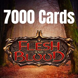 7,000 + Flesh and Blood Rare, Common, Token Cards Bulk Lot
