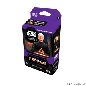 Chancellor Palpatine Spotlight Deck - Secrets of Power - Star Wars: Unlimited Chancellor Palpatine Spotlight Deck - Secrets of Power - Star Wars: Unlimited