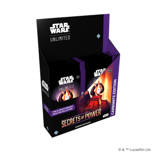 Secrets of Power Carbonite Booster Box - Star Wars: Unlimited Secrets of Power Carbonite Booster Box - Star Wars: Unlimited