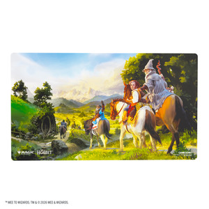 Magic: The Gathering | The Hobbit Prime Playmat - Leaving Hobbiton