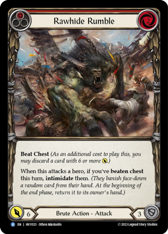Rawhide Rumble (Red) x3