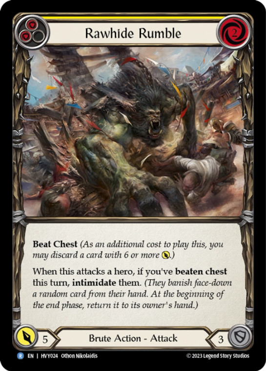 Rawhide Rumble (Yellow) x3