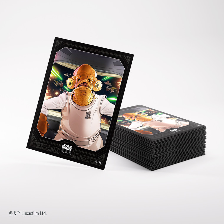 Star Wars: Unlimited Art Sleeves -  Admiral Ackbar