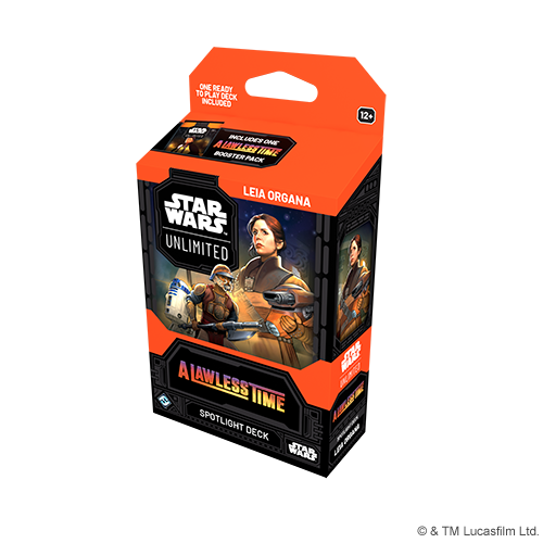 Leia Organa Spotlight Deck - A Lawless Time - Star Wars: Unlimited