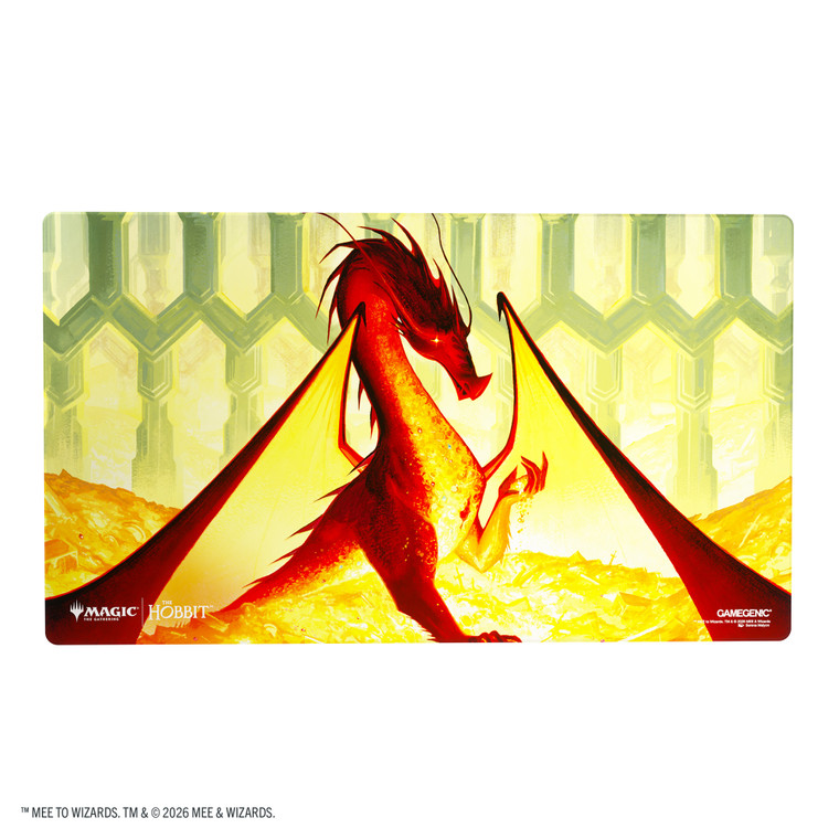 Magic: The Gathering | The Hobbit Shiny Playmat - Smaug the Golden