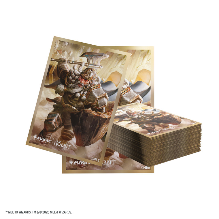 Magic: The Gathering | The Hobbit Premium Art Sleeves - Thorin, Mountain-King