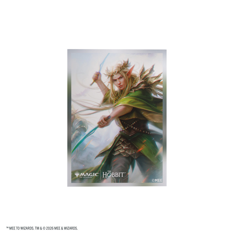Magic: The Gathering | The Hobbit Premium Art Sleeves - Thranduil, Sindarin Liege