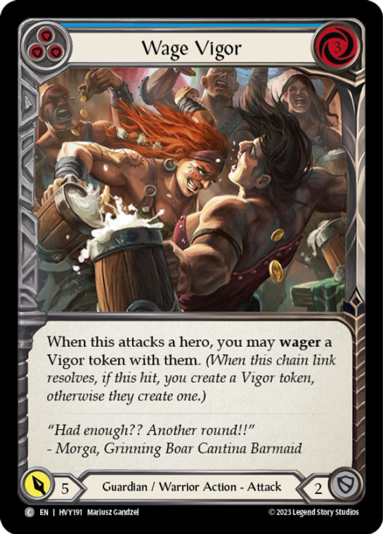 Wage Vigor (Blue) x3