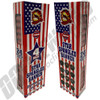 Wholesale Fireworks Star Spangled Banner 4" Canister Shells Case 4/24